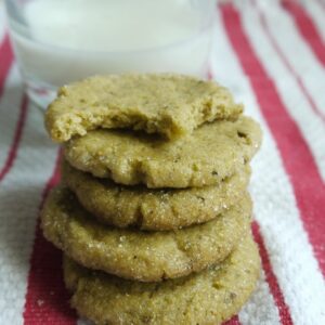 Sugared Pistachio Cookies Recipe Image